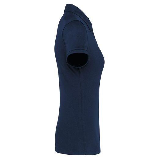 Jersey-Kurzarm-Polohemd für Damen