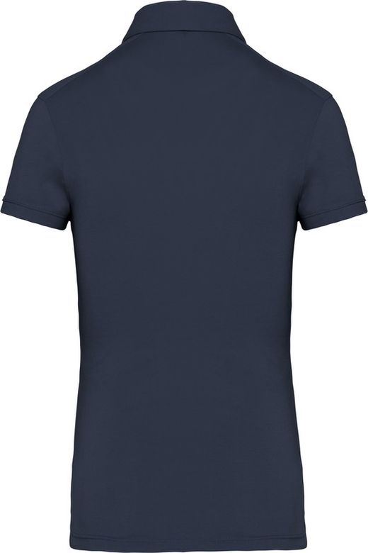 Jersey-Kurzarm-Polohemd für Damen