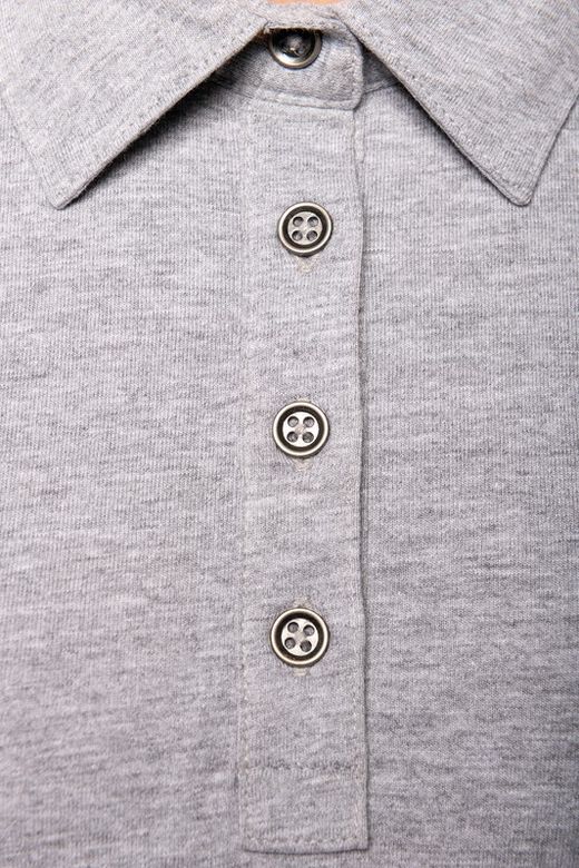 Polo jersey manga larga mujer
