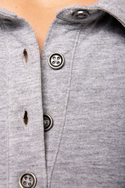 Polo jersey manga larga mujer
