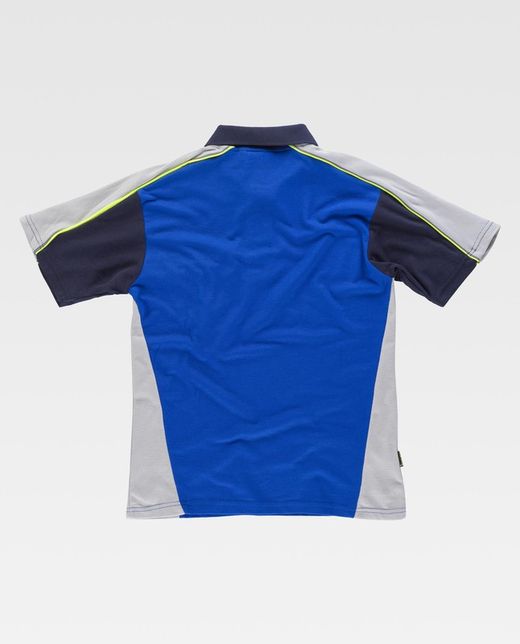 Polo linea 5 Azulina / Gris Claro / Marino