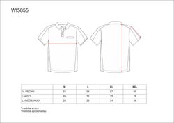 Polo line 5 combined in 3 colors with reflective piping Dark Gray Light Gray Black