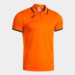 Combi Premium Short Sleeve Polo Orange Black