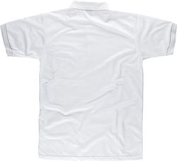 Kurzärmliges Poloshirt mit Brusttasche Weiß