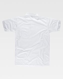 Kurzärmliges Poloshirt mit Brusttasche Weiß