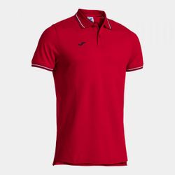 Confort Classic Short Sleeve Polo Red Navy