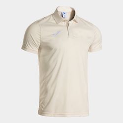 Cricket Short Sleeve Polo White