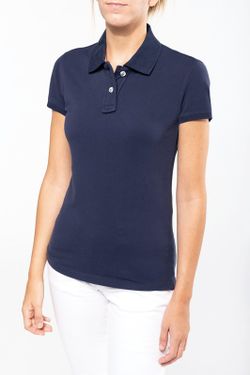 Polo Manga Corta De Mujer