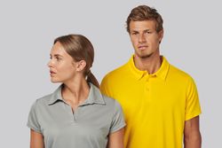 Polo de manga curta masculina