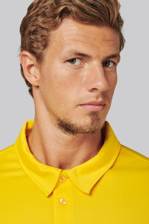 Polo de manga curta masculina