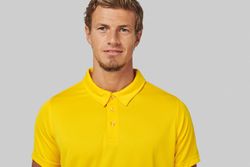 Polo de manga curta masculina