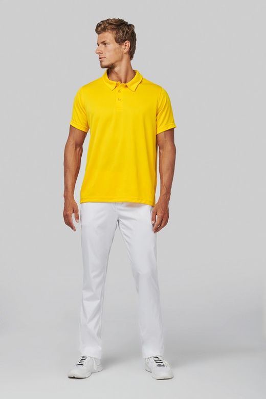 Polo de manga curta masculina