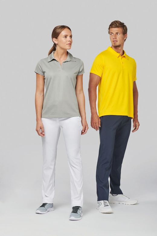 Polo de manga curta masculina