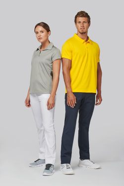 Polo de manga curta masculina