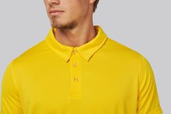 Polo de manga curta masculina