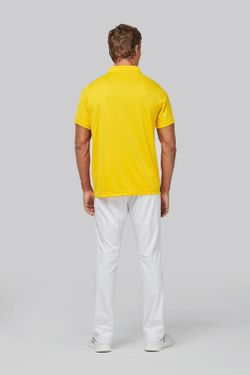 Polo de manga curta masculina