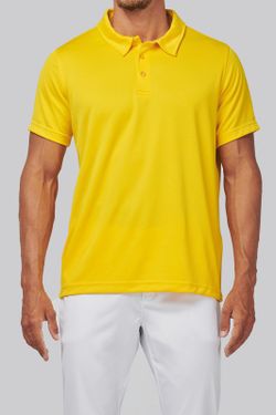 Polo de manga curta masculina