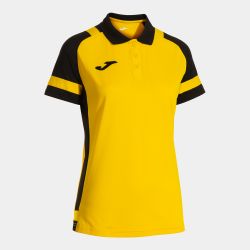 Polo Manga Corta Lider Amarillo Negro