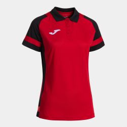 Polo Manga Corta Lider Rojo Negro