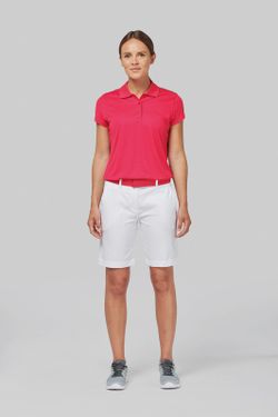 Kurzarm Poloshirt Frau