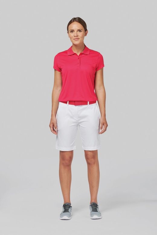 Kurzarm Poloshirt Frau