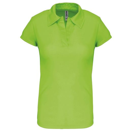 Kurzarm Poloshirt Frau