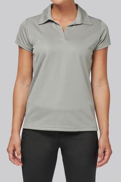 Kurzarm Poloshirt Frau