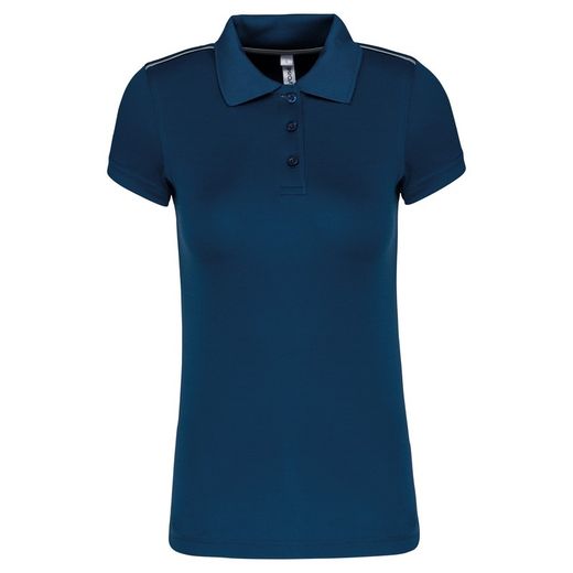 Kurzarm Poloshirt Frau