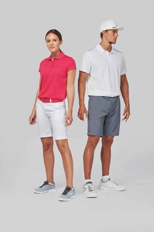 Kurzarm Poloshirt Frau