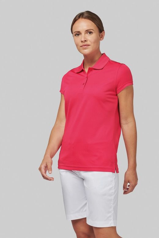 Kurzarm Poloshirt Frau