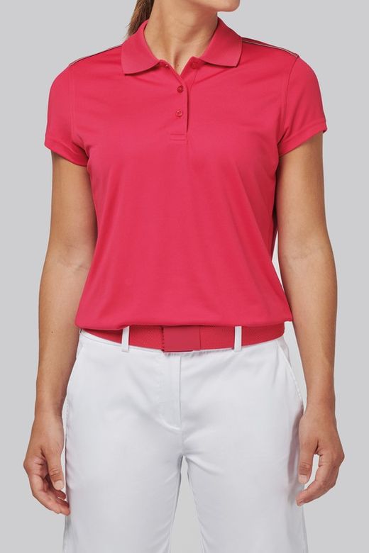 Kurzarm Poloshirt Frau