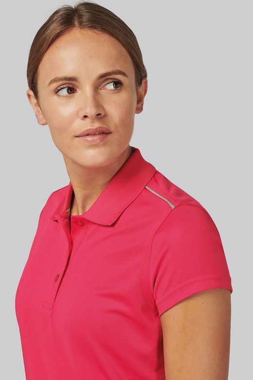 Kurzarm Poloshirt Frau
