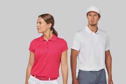 Kurzarm Poloshirt Frau
