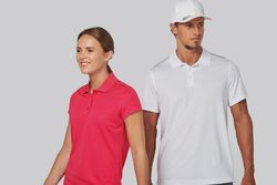 Kurzarm Poloshirt Frau