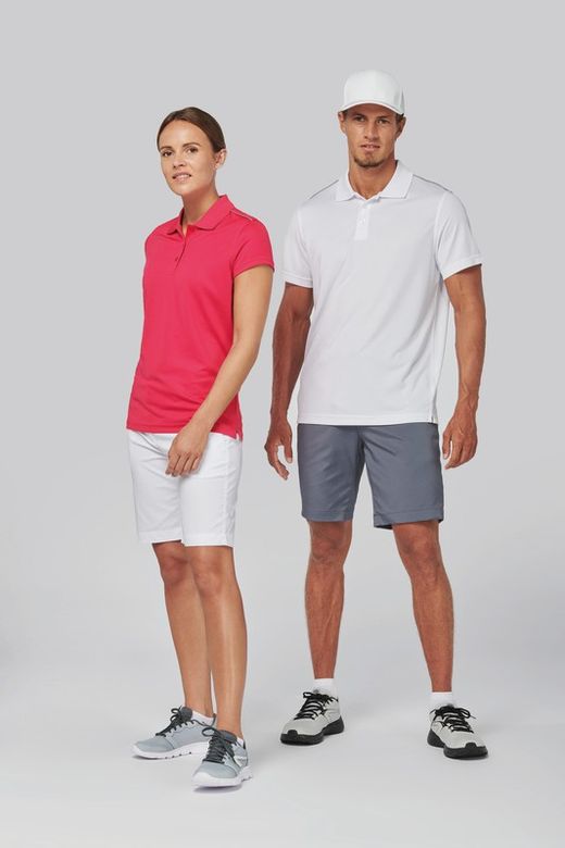 Kurzarm Poloshirt Frau