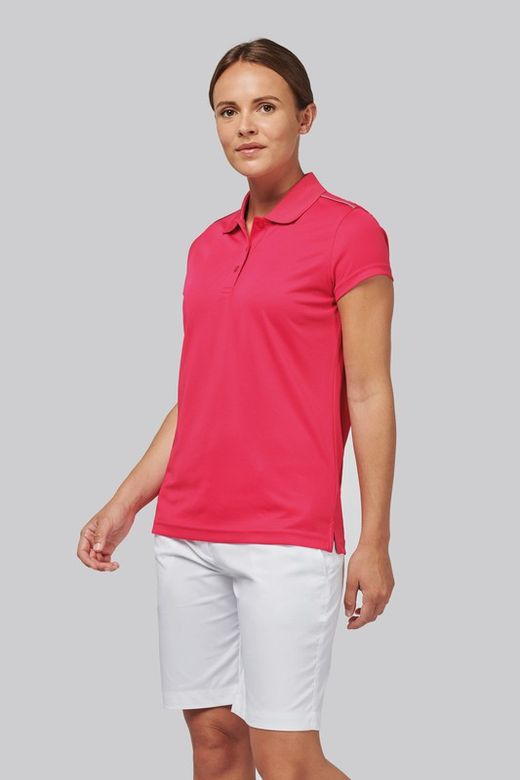 Kurzarm Poloshirt Frau