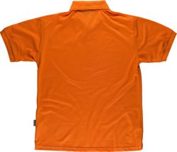 Kurzarm Poloshirt ohne Tasche Orange