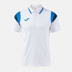 Polo Manga Corta Terra Blanco Royal