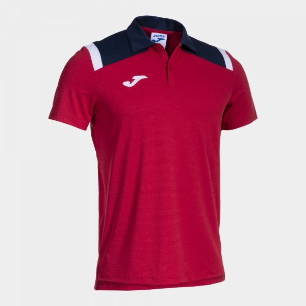 Toledo Short Sleeve Polo Red Navy 10 (3XS)