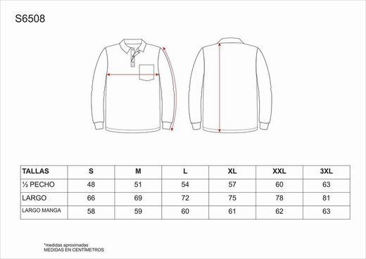Langärmliges Poloshirt mit Brusttasche aus 100% dunkelblauer Baumwolle