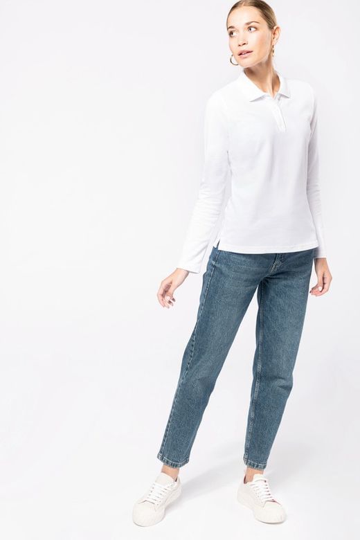 POLO MANICA LUNGA DONNA