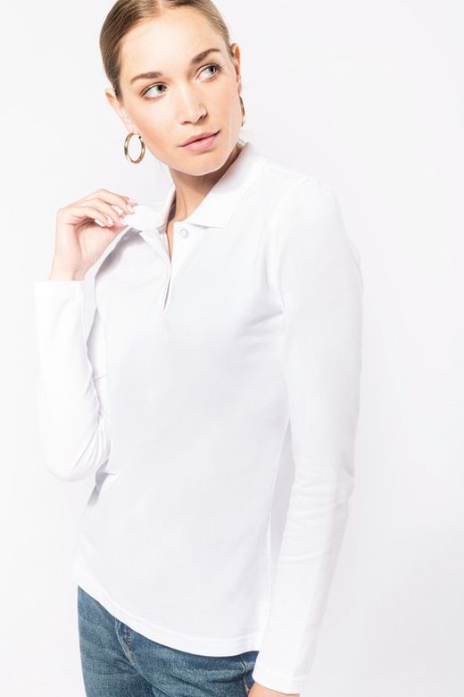 POLO MANICA LUNGA DONNA