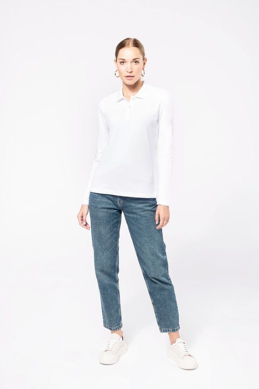 POLO MANICA LUNGA DONNA