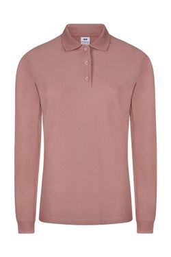 Polo manga larga mujer