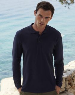 Polo manga larga Premium
