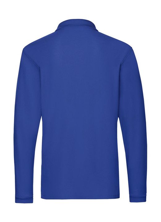 Premium Langarm Poloshirt