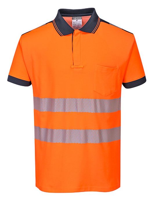PW3 Hi-Vis Cotton Comfort Polo Shirt S/S