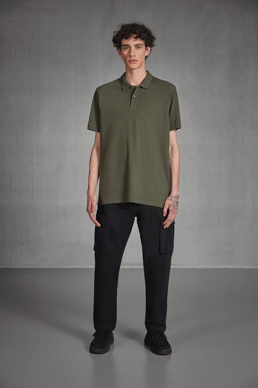 Men's organic polo shirt