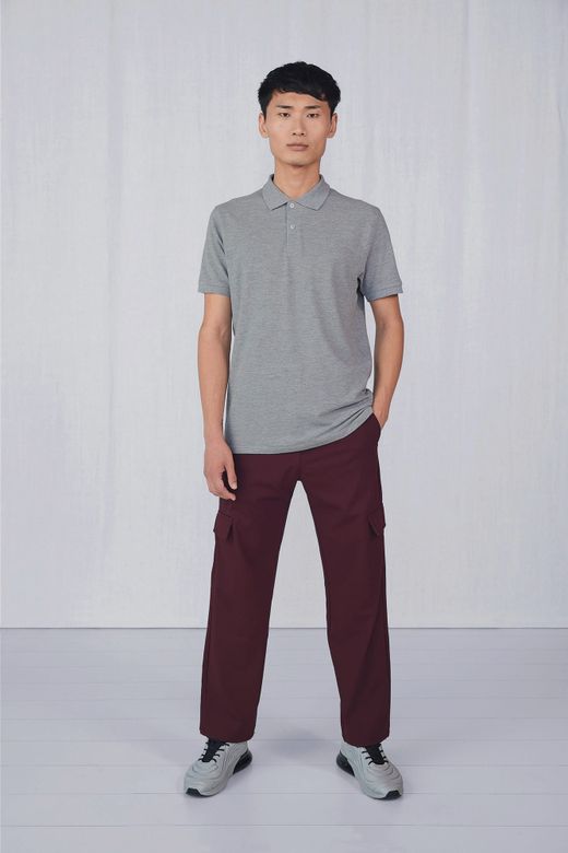 Men's organic polo shirt