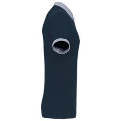 Polo da uomo in piquet bicolore